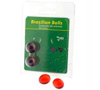 Gel Intimo Aromatizzato Taloka Brazilian Balls - Fragola e Cioccolato