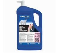 Gel Lavamani Sanitec Industria con Microgranuli Lt.5x2