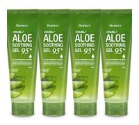 Gel lenitivo all'aloe rinfrescante Deoproce 250 g 4 pezzi - SPEDIZIONE GRAT...