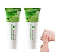 Gel Lenitivo All'aloe Vera - 2 Pezzi, Azione Rinfrescante per Viso, Corpo, Capelli E Scottature Solari, Idratazione Rapida Senza Effetto Appiccicoso