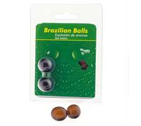 Gel Lubrificante al Cioccolato Taloka Sfere Brasiliane - 2 pz