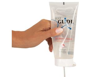 Gel Lubrificante Base Acqua Just Glide Strawberry 50ml 200ml Toys