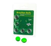 Gel Lubrificante Intimo Taloka Brazilian Balls - Menta, 5 pz
