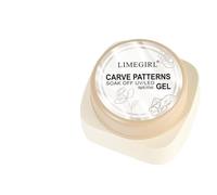 Gel Modellante - Costruttore Per Extension Dure, Formula Non Appiccicosa | Set Professionale Di Materiali Per Modellare L'intaglio Delle Unghie Bianche, Di Progettazione Manicure Artistica