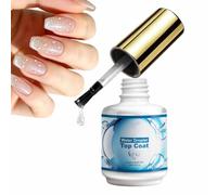 Gel Modellante Per Unghie | Top Coat A Lunga Durata 15 ml | Top Coat Lucido Per Unghie | Adatto a Compleanni, Vacanze, Festa della Mamma, Bellezza, Viaggi e Salone Domestico