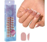 Gel morbido Unghie Suggerimenti Colorati Press Su Unghie 300pcs 3 in 1 X Cappotto Suggerimenti Primer Base 1 Passo False Morbido Gel Unghie Quadrate Mandorla