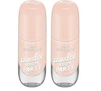 GEL NAIL COLOUR esmalte de uñas #25-powder room party 8 ml (Confezione da 2)