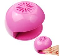 Gel Nail Dryer, Nails Polish Dryer for Kids, Portable Safe Fan, Non-UV Quick Dry Design, Battery Operated Mini Tool, 1-Pack Pink, For Home Use, Travel, Beginners, Girls and Women