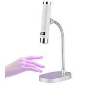 Gel Nail Lamp - ABS Alloy 54W | LED Rechargeable Handheld Manicure Tools Auto Sensor UV Lamps | Cordless Portable Flash Curing Light For Women Girls Salon Home Daily Photoshoot Dating Party