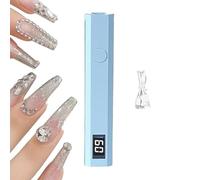 Gel Nail Lamp, Ricaricabile Uv Led Dryer, Usb Charging Nail Curing Device, Professional And Convenient Gel Manicure Beacon For Home, Beauty Shop & Saloni
