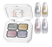 Gel Nail Paint, Nail Crafting Set, Long Lasting Polish, Gradient Finish Formula, Vibrant Color Selection, Perfect for Beach Days, Social Gatherings, Travel Events and Wedding Manicures