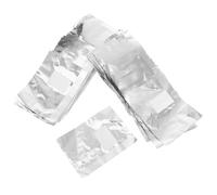 Gel Nail Remover Foil Wraps con Dischetti in Cotone Argento | Rimozione Gel Soak Off, Uso in Studio e Fai da Te, Protezione della Pelle, Risultato Rapido e Ordinato