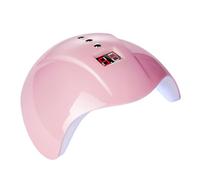Gel Nail UV Lamp - LED Nail Curing Lamp Quick Drying Machine | Touch Sensor Auto On Pink ABS Portable Dryer | Fast All Gel Polishes With USB Cable