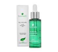 Gel peeling chimico professionale viso 15% Acido Mandelico Bionell 30 ml trattamento estetico esfoliante con effetto schiarente.