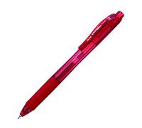 Gel Pen, Retractable, 5mm, Needle Fine Tip, Red Ink, Sold as 1 Dozen - NUOVO