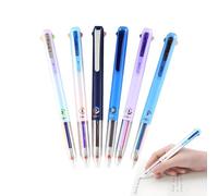Gel Pens, Fine Point, 0.5 Mm Points Deliver Smooth Quick-Dry Lines, Vibrant 18-Ink Palette Resists Smudge on Dark Paper, Stationery Set for Drawing Note-Taking Journaling
