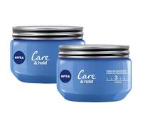 Gel per Capelli, Care & Hold Creme, Styling Gel, Lunga Tenuta Anti-Crespo, Gel Crema Capelli Corti e Medio-Lunghi con Vitamina B3 150ml (2 Unità)