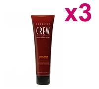 AMERICAN CREW Kit Light Hold Styling Gel 250ml 3 Pezzi