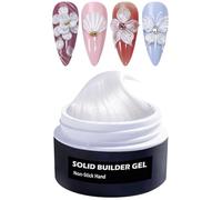 Gel Per Costruttore Di Unghie - Gel Estensione Unghie - Professionale - Pro Non -Sticky Hard Builder - Lunga Durata Per Arte Di, Matrimoni, Feste E Tutti I Giorni