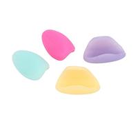 Gel per flauto, 4 pezzi Cuscino per poggiapolsi per flauto Morbido copridito in silicone per strumento a fiato per flauto