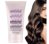 Gel per lo styling - Lozione anti- per uso quotidiano | Crema nutriente per capelli ricci in vacanza | Prodotto idratante per la casa | Cura dei capelli per routine mensile, gel di riso per