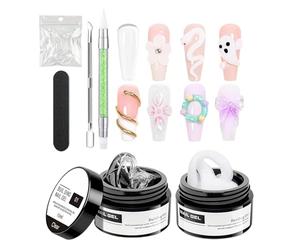 Gel per modellare le unghie 3D, design antiaderente, gel per modellare e sculture, per principianti, amanti della bellezza, studenti, madri, spose, donne, donne, donne, donne, mogli, salone di casa e