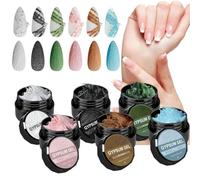 Gel Per Modellare Per Unghie - Gel Per Unghie Con Disegno Inciso In, Colore Resistente Ai A Lunga Durata | Morbidi Per Scolpire Pittura, Uso In Salone, Principianti, C