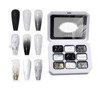 Gel Per Pittura Delle Unghie Manicure A Gradiente Con 9 Griglie