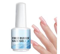 Gel Per Riparazione Unghie - Costruttore Trasparente Per Unghie Rotte, Base Per Estensione Colla Per Unghi, Polimerizzazione A LED UV Da 15 Ml Richiede Forniture Per Manicure Per Saloni Interni Casa
