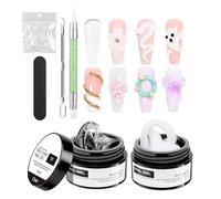 Gel per scolpire le unghie - Design unghie non aderente | Gel duro per manicure | Per professionisti, amanti della bellezza, studenti e uso a casa, salone o spa