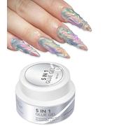 Gel per scultura 3D, 30 ml di colla modellante forte e resistente per le unghie, gel di stampaggio 3D - per principianti donne salone di casa studio manicure cura