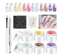 Gel per smalto per unghie, kit per pittura per principianti, per , forniture professionali, colla per scolpire la casa, salone, viaggi, amici, colleghi, familiari e donne