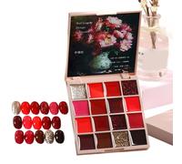 Gel Per Smalto Solido - Gel UV LED A Lunga Durata | Gell Unghie Ad Asciugatura Rapida Ad Alta Lucentezza Per Manicure Pedicure | Smalto Gell Unghie - Uso Professionale Il Salone Di Casa Delle Donne E