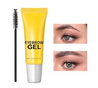 Gel per Sopracciglia Laminazione - 10ml Gel Sculpt Sopracciglia Resistente All'Acqua con Pennello per Ragazze,Effetto Prolungato Kit Regalo per Lei