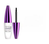 Gel per Sopracciglia Peel-Off 120g, Colore Lunga Durata Waterproof, Trucco Sopracciglia Semipermanente, Finitura Naturale, Due Tonalità: Nero e Marrone