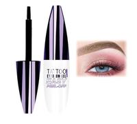 Gel per sopracciglia Tattoo Easy Peel Off per donne, gel per sopracciglia Easy Peel-Off, tinta per sopracciglia Tattoo Gel naturale, crea sopracciglia definite per tutti i tipi di pelle (#02)