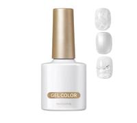 Gel per unghie 10ml Bianco Perla Disegno Artistico per Salone e Sposa