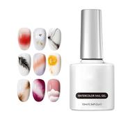 Gel Per Unghie Ad Inchiostro Marmorizzato - Trasparente 10 Ml Strumenti Per Manicure Marmo - Smalto Gel Per Unghie - Per Manicure Quotidiana Casa Viaggio Feste Matrimoni Estate Vacanze Artigianato Art