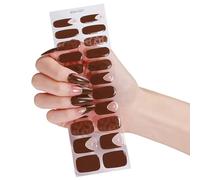 Gel per unghie adesivi Non richiede luce Applicazione istantanea Impermeabile per uso quotidiano Lamine d ' oro Art Copertura totale Gel adesivi per unghie