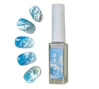 Gel Per Unghie Per Donne - Decorazione Manicure con Effetto Marmo a Diffusione da 7.5ml - Decorazione Liquida Per Unghie In Gel - Per Donne, Ragazze, Sorelle, Amiche, Salone, Casa, Viaggio E All'apert