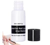 Gel per unghie per rinforzare il , produttore di gel per unghie, liquido lisciante da 20 ml per smalto | Gel di estensione per manicure portatile adatto per l'arte della manicure