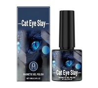 Gel Per Unghie Scintillante Magnetico-smalto Di Gelatina Blu Nera Con Finitura Glitter, Formula Asciutta | Gel Di Lucentezza Accattivante Per Chiodi Per Le Vacanze, Look Da Festa E Creatività Di Nail
