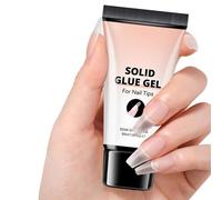 Gel Per Unghie Solido: Smalto Gel Solido, Adesivo Forte Per Modellare | Formula Professionale Per La Creazione Di Estensioni Per Manicure, Attrezzatura Per Il Miglioramento Della Bellezza Del Salone C