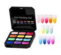 Gel Pittura per Unghie Balsamo Neon Senza Bisogno di Risciacquo