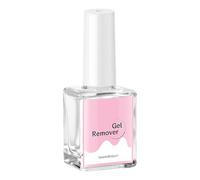 Gel Polish Remover, Nail Cleaner, 3.03x1.22 Inches, Gentle Formula Compact 15ml Liquid Solution Quick Peel Off Safe, Manicure Tool for Home, Travel, Beginners, Salon, Artists and Girls
