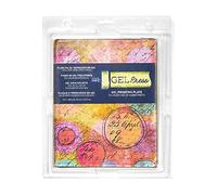 GEL Press Piastra Rettangolare Creare Stampe Esclusive, Ufficio, 20 x 25 cm