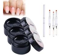 Gel Protettivo Per La Riparazione Delle Unghie, Gel Costruttore Per Il Rafforzamento Delle Unghie, Gel Per La Riparazione Delle Unghie Rotte, Gel Per L'estensione Delle Unghie (3PCS)