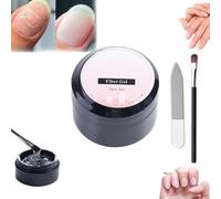 Gel protettivo per la riparazione delle unghie, kit di riparazione per unghie naturali spaccate, kit di riparazione per unghie rotte per unghie naturali, gel di riparazione per unghie rotte
