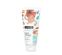 Suavinex, Gel - Shampoo per bambini e ragazze dai 3 ai 10 anni, gel da bagno senza allergeni, senza parabeni, senza silicone, adatto per pelli sensibili, non picca sugli occhi, 95% ingredienti origine