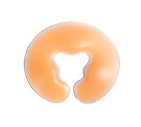 Gel Soft Bottom Cuscino per massaggio Soft SPA Massage Silicone Face Relax Cuscino per culla Rinforzi Cuscino per sdraiato Cuscini per la cura della bellezza giallo